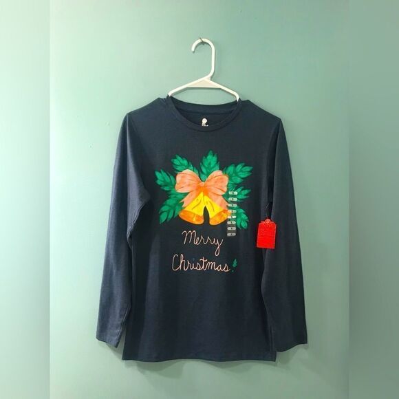 NWT … ST. JUDE “Size: S” Merry Christmas Long Sleeved T-Shirt - Picture 1 of 5